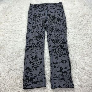 Lululemon In Movement Crop *Everlux 19" Efflorescent Nebula Black